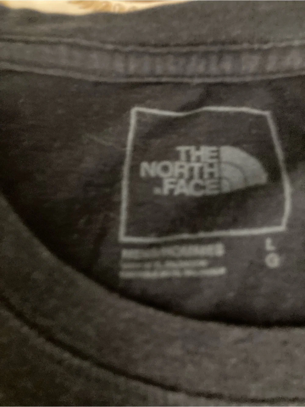 The North Face Half Dome Logo t-shirt white graphic Sz Large